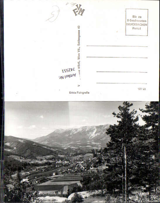 alte Ansichtskarte