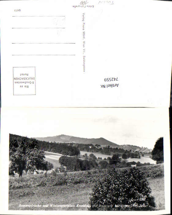 alte Ansichtskarte