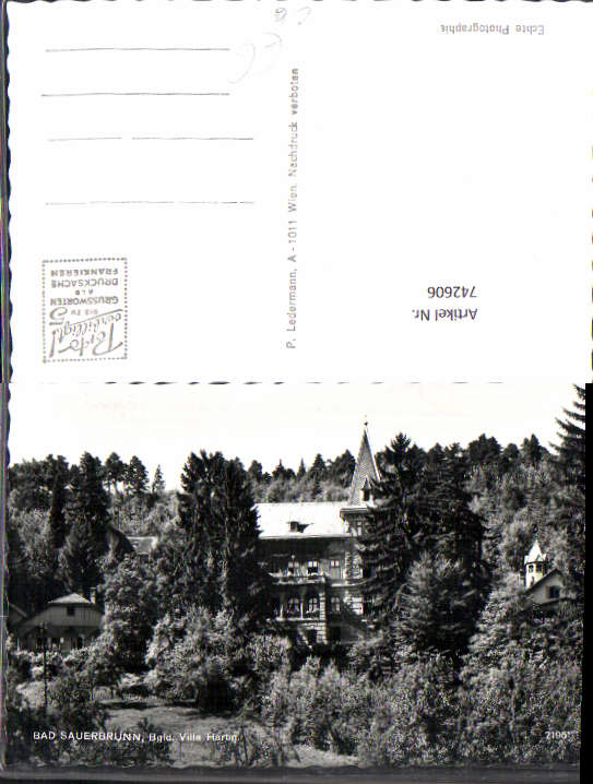 alte Ansichtskarte