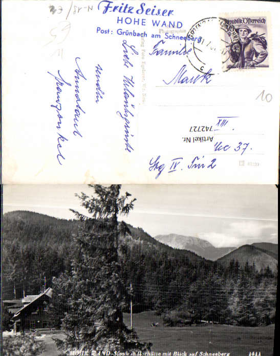 alte Ansichtskarte