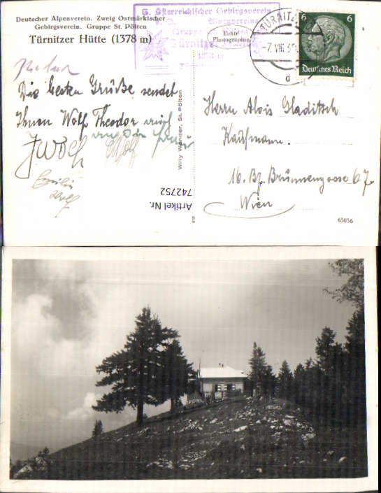 alte Ansichtskarte