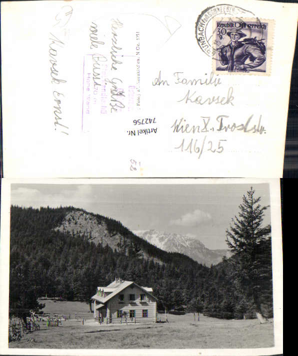alte Ansichtskarte