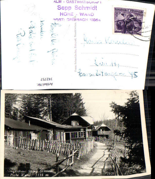 alte Ansichtskarte