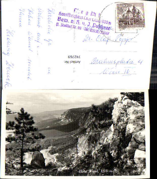 alte Ansichtskarte