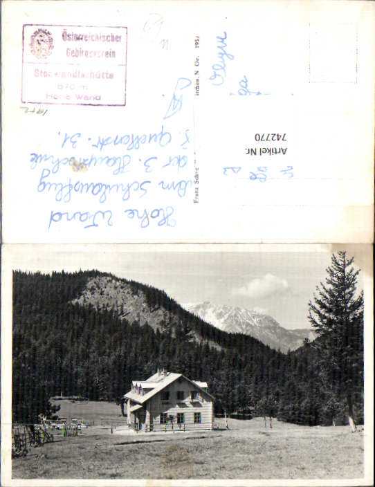 alte Ansichtskarte