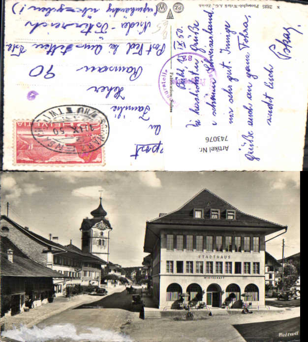 alte Ansichtskarte
