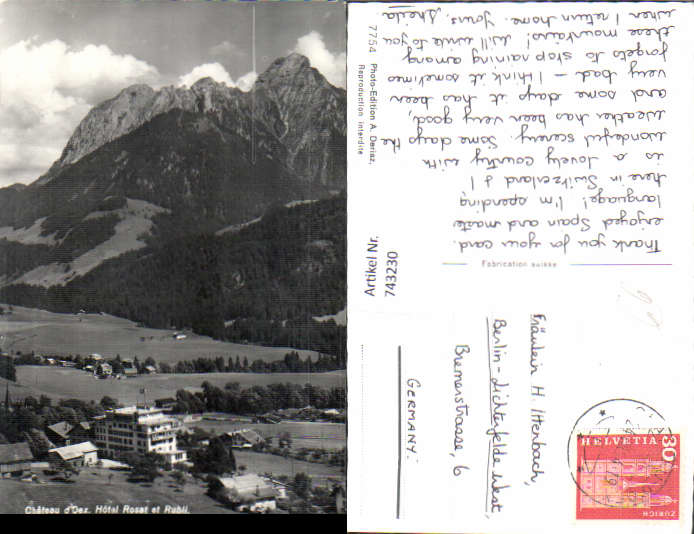 alte Ansichtskarte