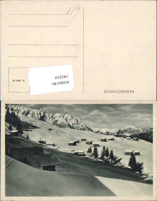 alte Ansichtskarte