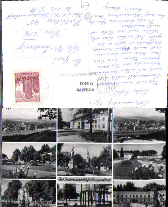 alte Ansichtskarte