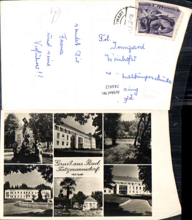 alte Ansichtskarte