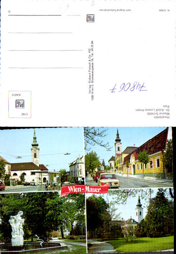 alte Ansichtskarte