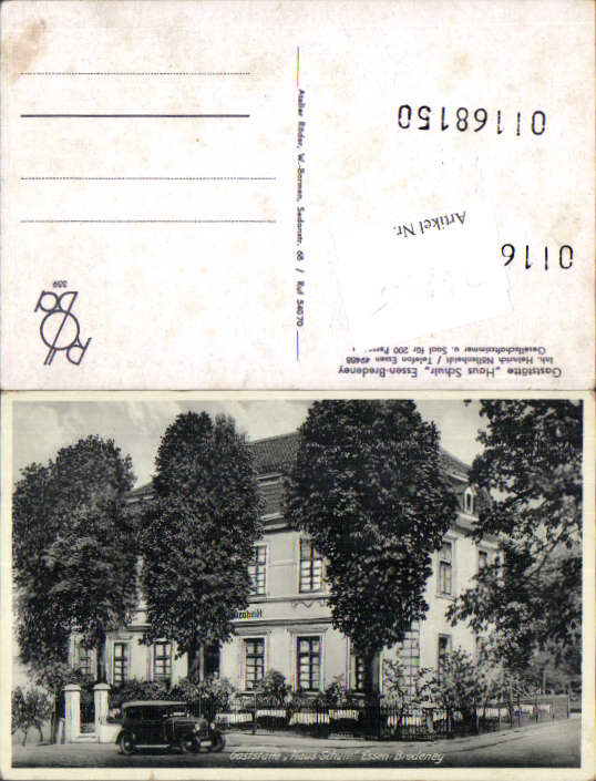 alte Ansichtskarte