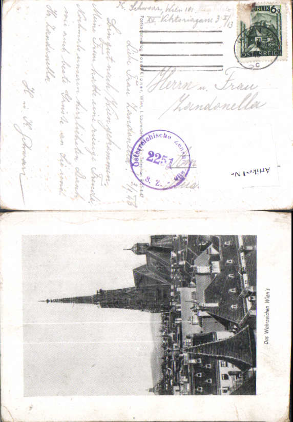 alte Ansichtskarte