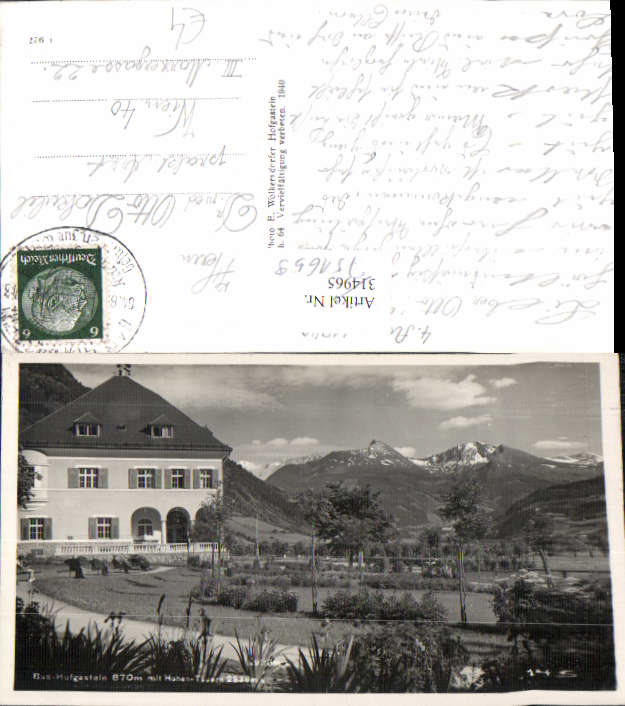 alte Ansichtskarte