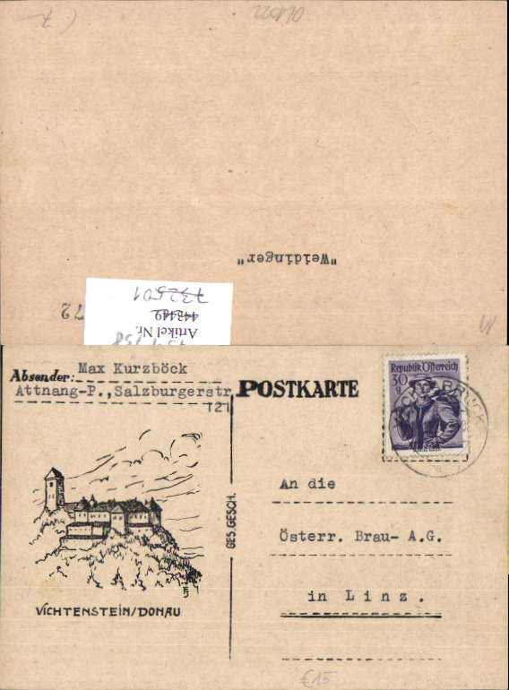 alte Ansichtskarte