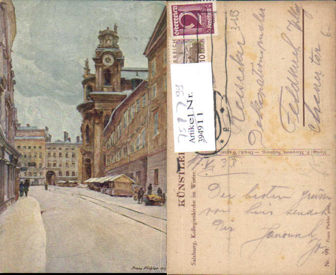 alte Ansichtskarte