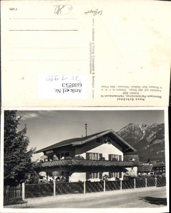 alte Ansichtskarte