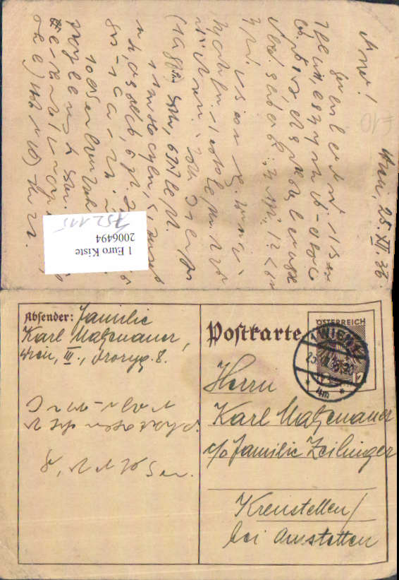 alte Ansichtskarte