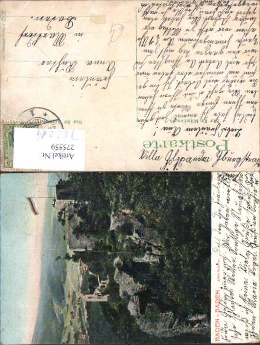 alte Ansichtskarte