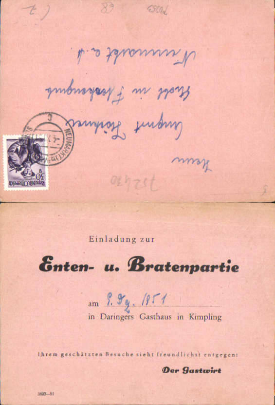 alte Ansichtskarte