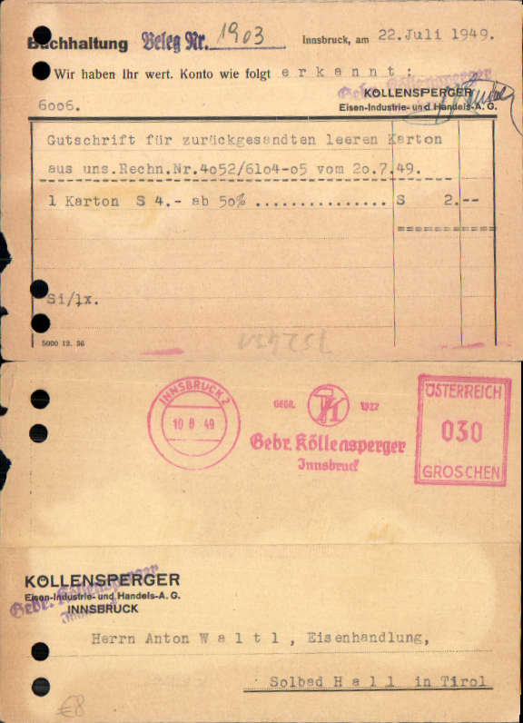 alte Ansichtskarte