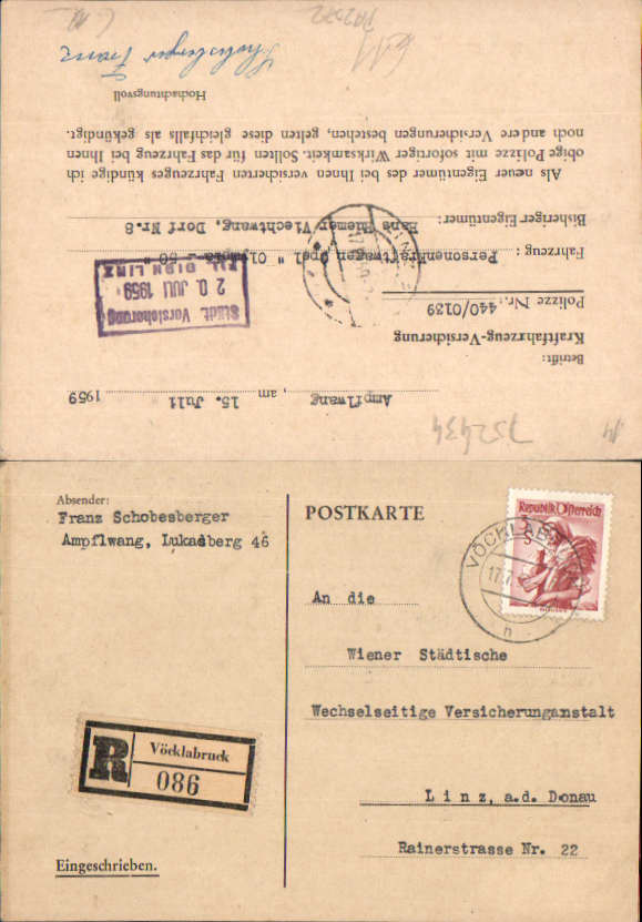 alte Ansichtskarte