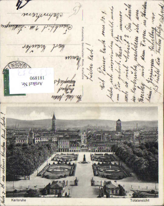 alte Ansichtskarte