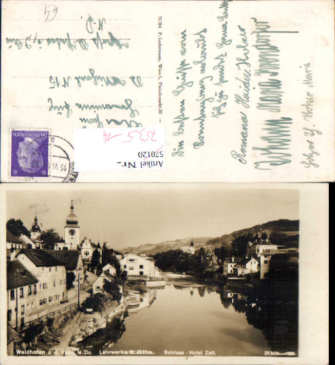 alte Ansichtskarte
