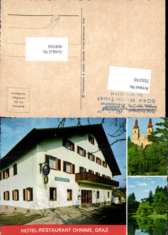 alte Ansichtskarte