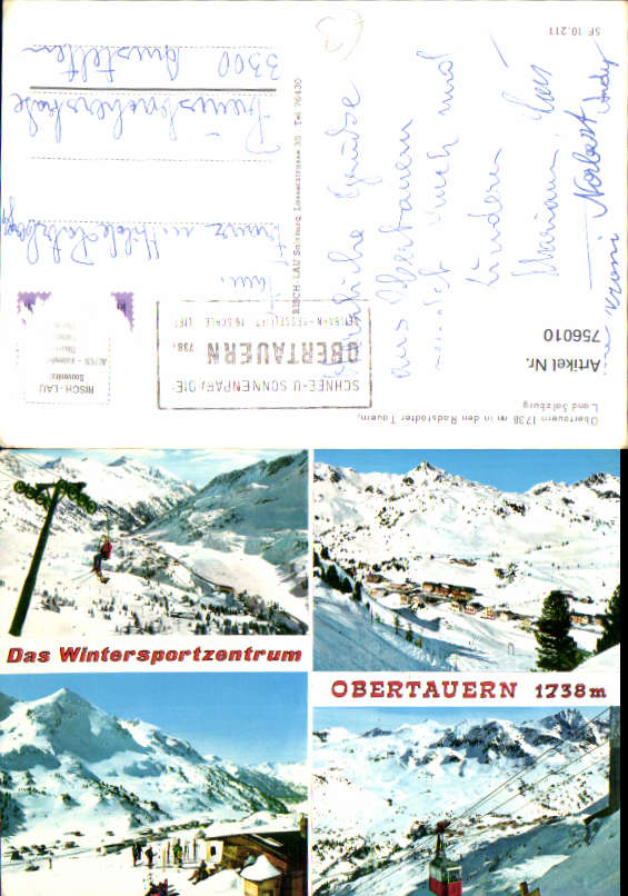 alte Ansichtskarte
