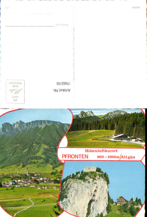 alte Ansichtskarte