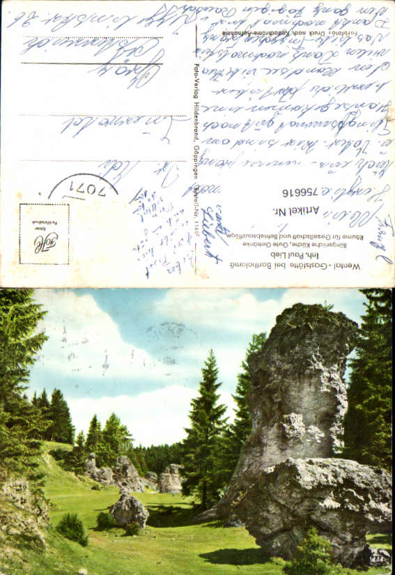 alte Ansichtskarte