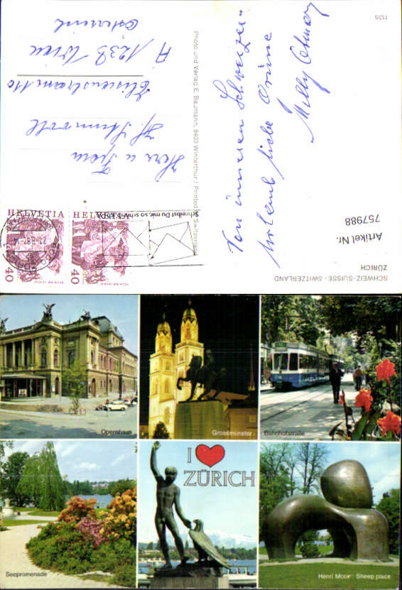 alte Ansichtskarte