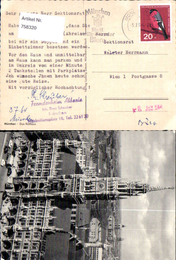 alte Ansichtskarte