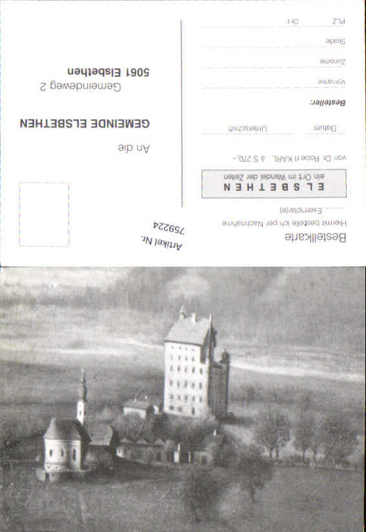 alte Ansichtskarte
