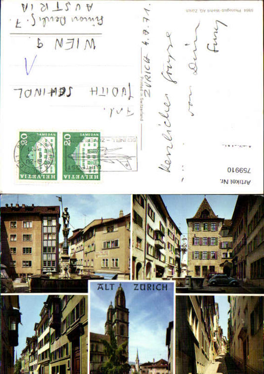 alte Ansichtskarte