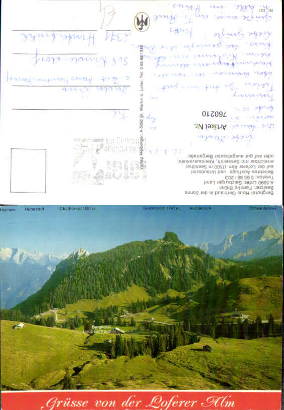 alte Ansichtskarte