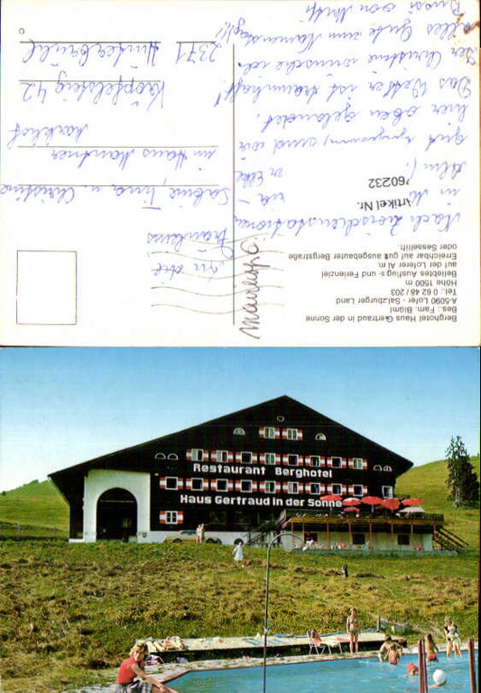 alte Ansichtskarte