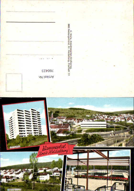 alte Ansichtskarte