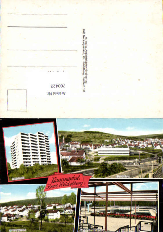 alte Ansichtskarte