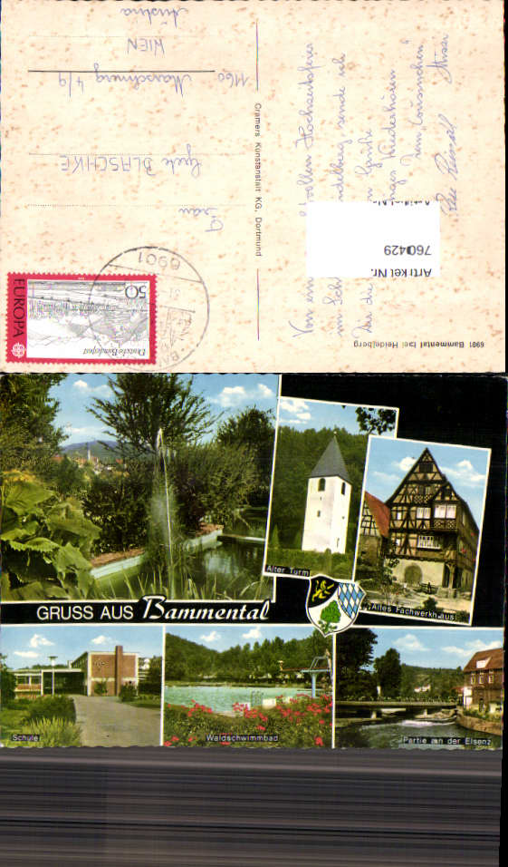 alte Ansichtskarte