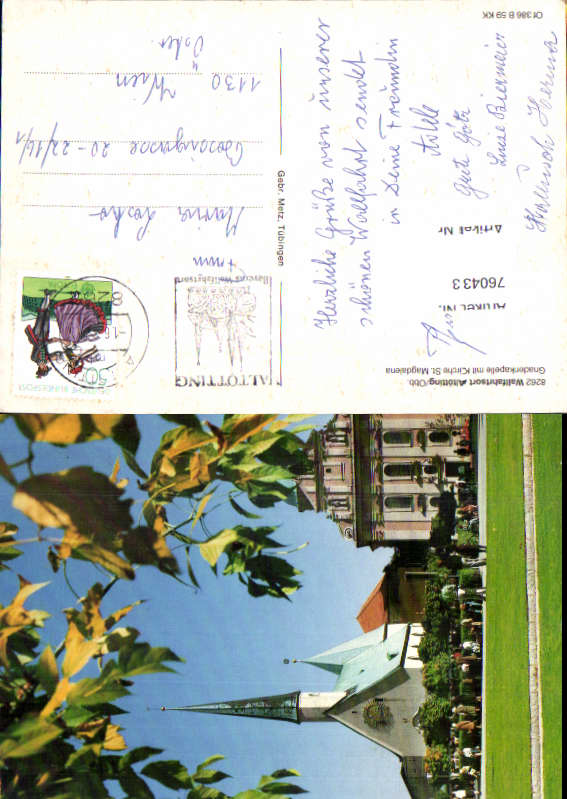 alte Ansichtskarte