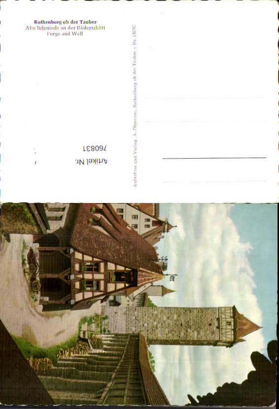 alte Ansichtskarte
