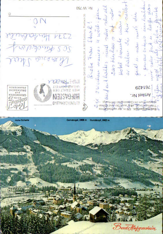 alte Ansichtskarte