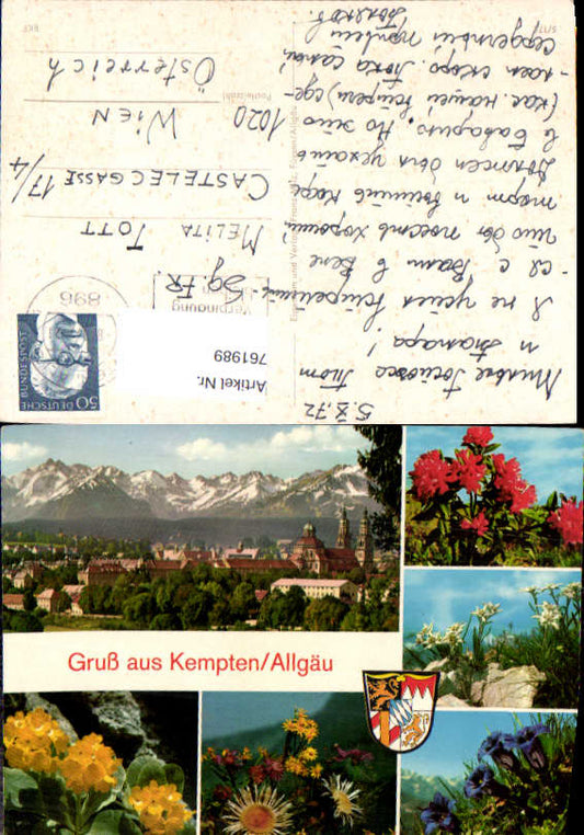 alte Ansichtskarte