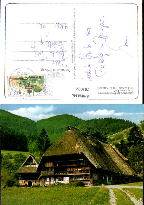 alte Ansichtskarte
