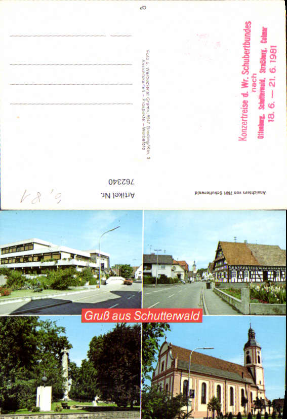 alte Ansichtskarte