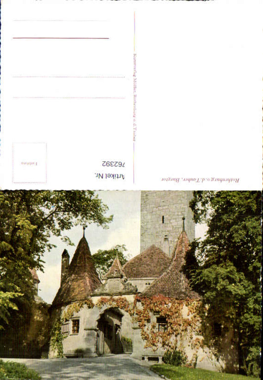alte Ansichtskarte