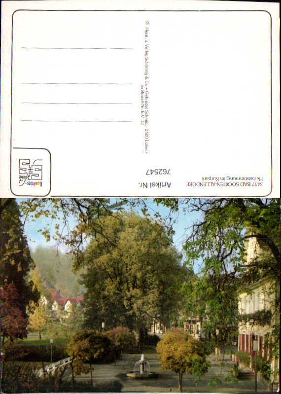 alte Ansichtskarte