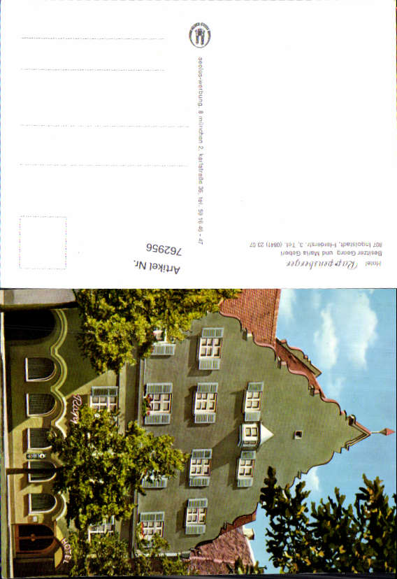 alte Ansichtskarte